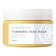 BluBerri Beauty Turmeric Clay Face Mask Anti-Acne, Anti-Eczema for All Skin Types - 4 fl oz