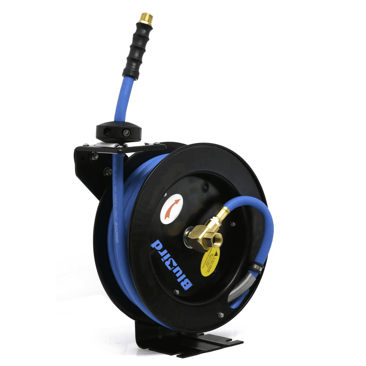 BluBird Air Hose on Reel 1/2" x 25'