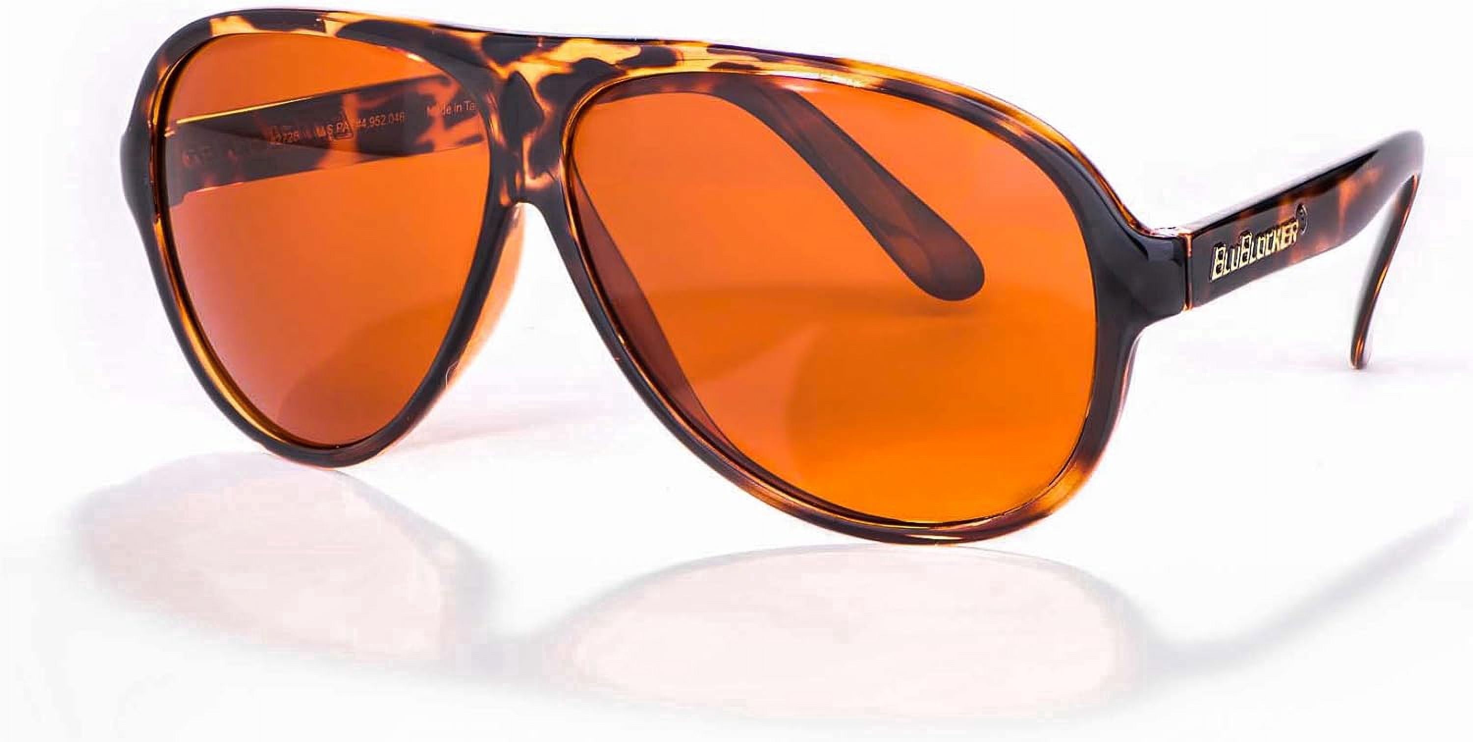 BluBlocker, Demi-Tortoise Original Aviator Sunglasses with Scratch ...