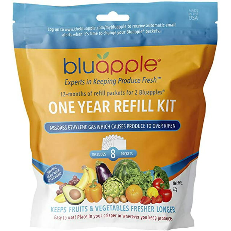https://i5.walmartimages.com/seo/Bluapple-One-Year-Refill-Kit-8-packets-for-two-Bluapples-for-one-year-keeps-produce-fresh-longer-extends-the-life-of-produce-Organic-saves-money_1a0a6968-f61d-4cf2-9fbe-7cf4567403d3.3265775c9fd0cf35e00192838dfa7421.jpeg?odnHeight=768&odnWidth=768&odnBg=FFFFFF