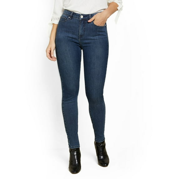 Bluberry Denim Straight Leg Dark Navy Rinse Wash 16W