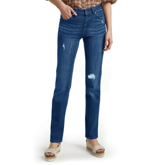 Bluberry Denim Straight Leg Medium Wash Size 18W