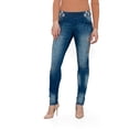 thumbnail image 1 of Bluberry Women's Slim Leg Elizabeth Medium Wash Indigo Denim Size 10, 1 of 3