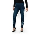 thumbnail image 1 of Bluberry Women's Slim Leg Emery Indigo Denim Size 10, 1 of 3