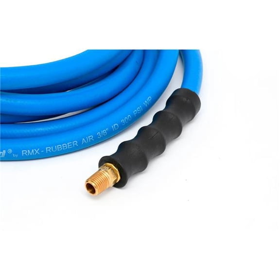 Blubird Industries B3178835 Rubber Air Hose Assembly - 0.37 in. x 15 ft. - Blue