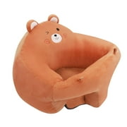 Blublu Park Baby Sofa, Sit Me Up Support Sitting Chair, Cute Animal Learning to Sit Cushion Seats, Bear