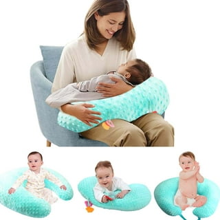 Pripher Nursing Pillow for Breastfeeding, Inflatable Travel Breastfeeding  Pillows for Mom, Portable Baby Feeding Pillows with Adjustable Waist Strap  