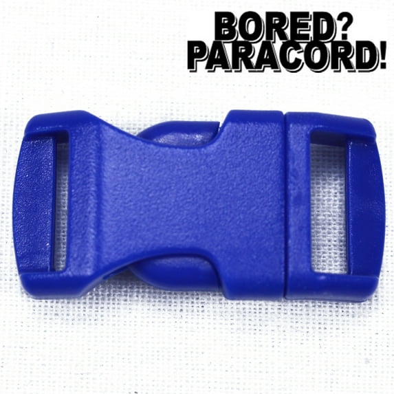Blue 1/2 Inch Buckle - 10 pack - Great for Paracord