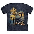 thumbnail image 1 of Blue 100% Cotton Flight Of The Shaman Novelty T-Shirt, 1 of 2