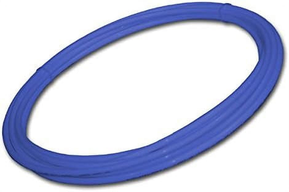 Blue 100 Ft/Roll 1/4" Polyethylene Tube Tubing Drinking Water RO