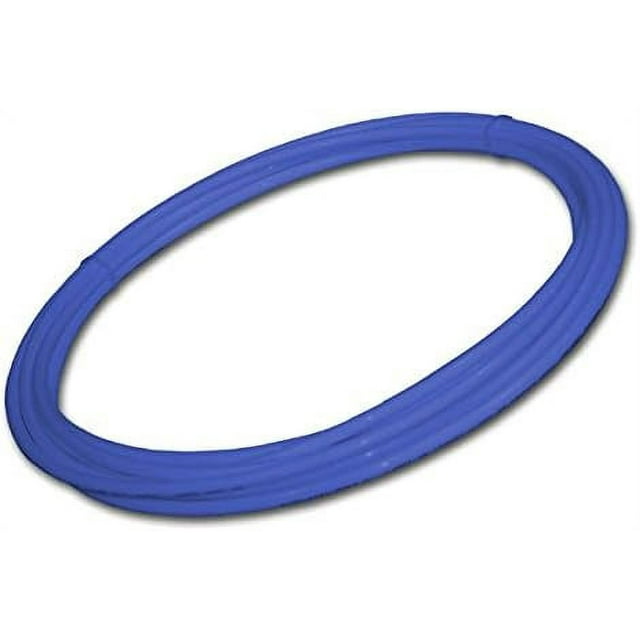 Blue 100 Ft/Roll 1/4" Polyethylene Tube Tubing Drinking Water RO