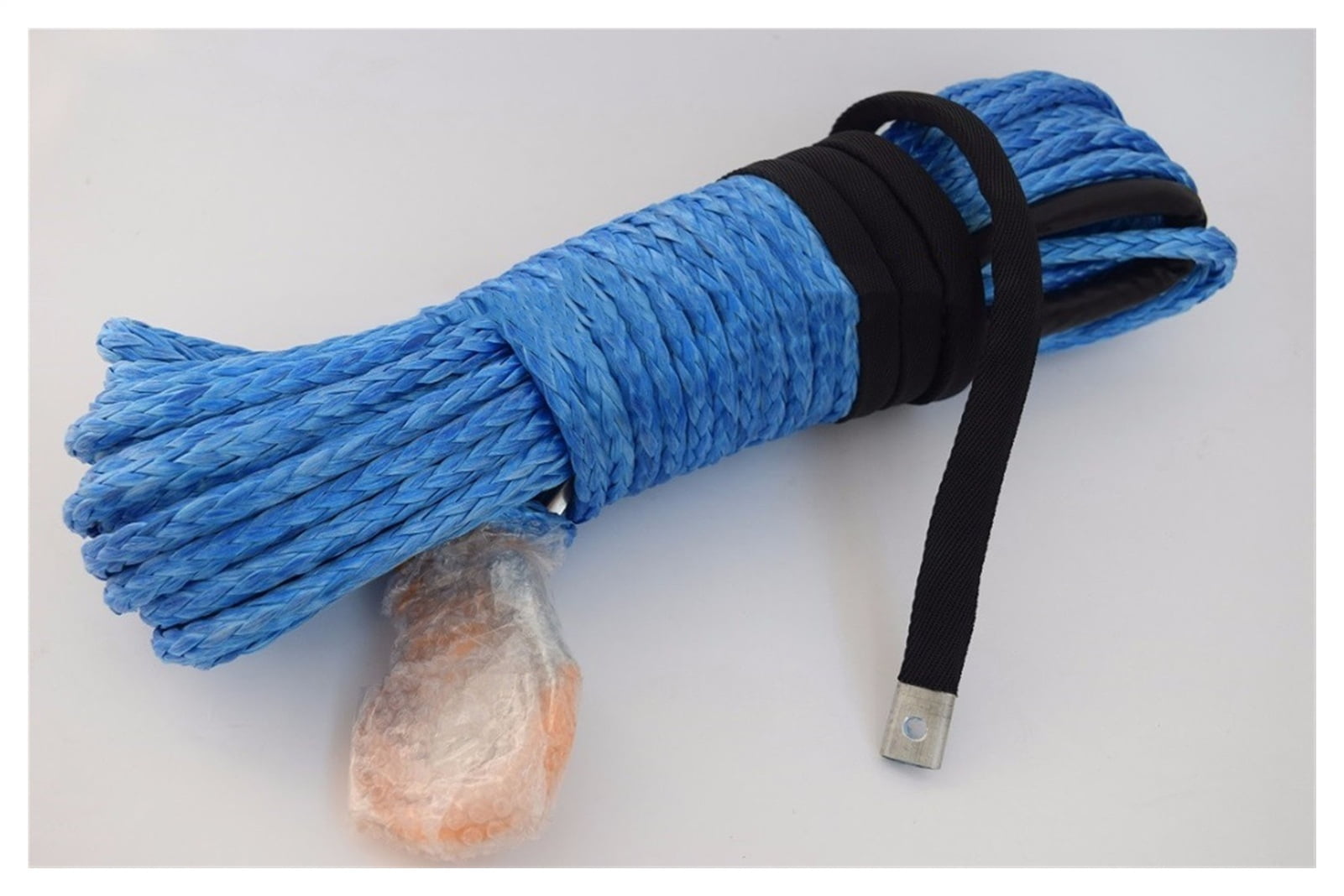 Blue 10mm*30m Synthetic Winch Rope Cable,UTV Winch Accessories,Off Road Rope,Boat Winch Cable ,Easy to Use