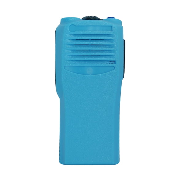 Blue 16 Channel Replacement Housing Case Compatible with CP200 with Buttons Channel PTT Button