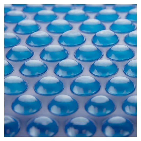 Blue 16 ft Round Pool Solar Cover | 800 Series | Heat Retaining Blanket for Above Ground & Inground Swimming Pools | Use The Sun's Natural Energy to Heat Pool | Bubble Heating Blankets 16' (Round)