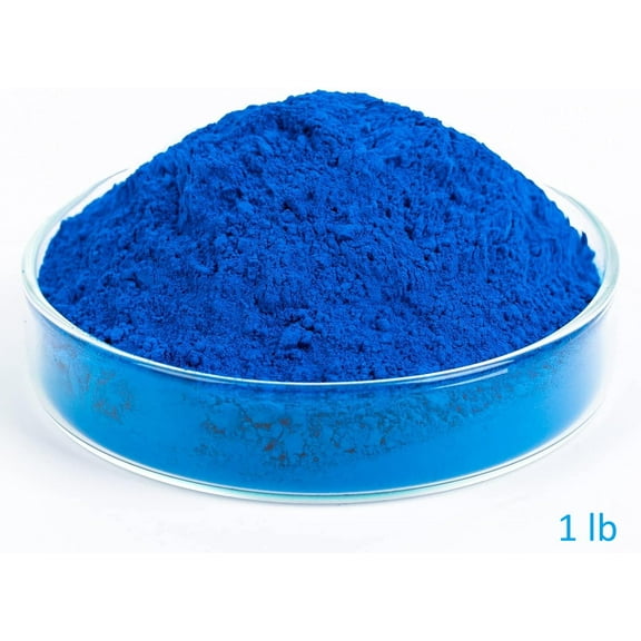 Blue 16 oz Art Color Iron Oxide Pigment Paint Dye Concrete Cement Tile Mortar Grout Brick Plaster Candle DIY