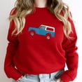 thumbnail image 1 of Blue 1969 Classic Bronco Funny Car Graphic SW15946 Unisex Sweatshirt, Up to Size 5XL, 1 of 2