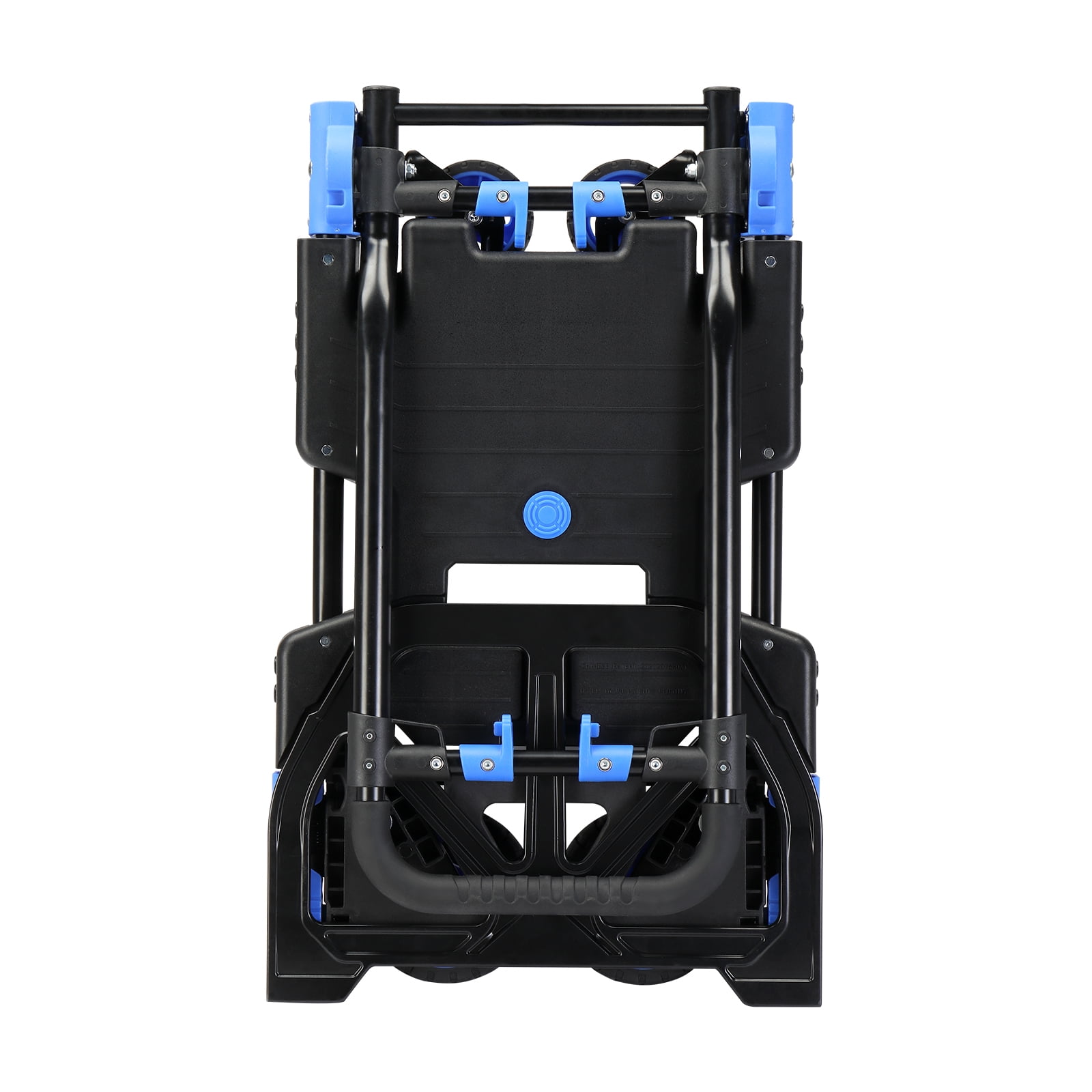 Blue 2in1 Luggage Trolley with 150kg Capacity Aluminum and Plastic