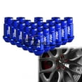 thumbnail image 1 of Blue 20 PCS M12X1.25mm Screw Lug Nuts Short Tuner Aluminum Wheels Rims Cap WN01 Mi2KA, 1 of 6