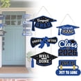 thumbnail image 1 of Blue 2026 Gradution Season Doorplate by Dusknt 2026 Gradution Banner Slogan 2026 Graduates Congratulations on Gradution Welcome Sign Gradution Indoor and Outdoor Decor Equipment, 1 of 9