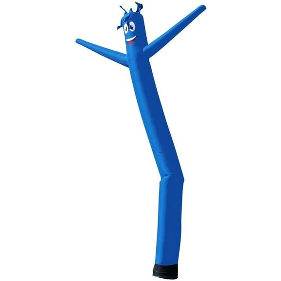 Blue 20ft Tall Inflatable Tube Man Air Powered Dancing Puppet for Outdoors Puppet Attachment only  Feather Flag Nation