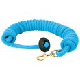 thumbnail image 1 of Blue 3/4X25Ft Weaver Cotton Round Horse Lunge Line W/ Rubber Stopper Brass Snap, 1 of 2