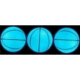 thumbnail image 1 of Blue 3 Pack Glow in The Dark Mini Basketballs Includes Pump and Needle Magic Shot Pro Mini Hoop Basketballs, 1 of 3