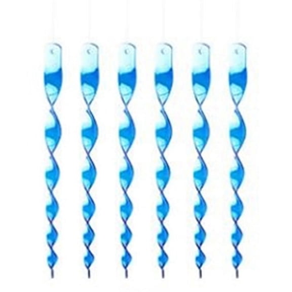 Blue 30cm Bird Repellent Reflex Startle Stick - Decorative Rotating Control - Keep Birds Away