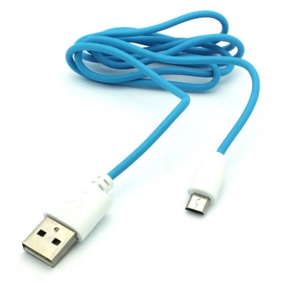Blue 3ft USB Cable Rapid Charge Power Wire Sync Data Cord G9V for Samsung Galaxy J3 J5 J7, Note 3 4 5 Edge, S5 S6 Edge Edge+ S7 Edge, Tab 4 NOOK 10.1 (SM-T530) 7.0 (SM-T230) E NOOK 9.6 (SM-T560)