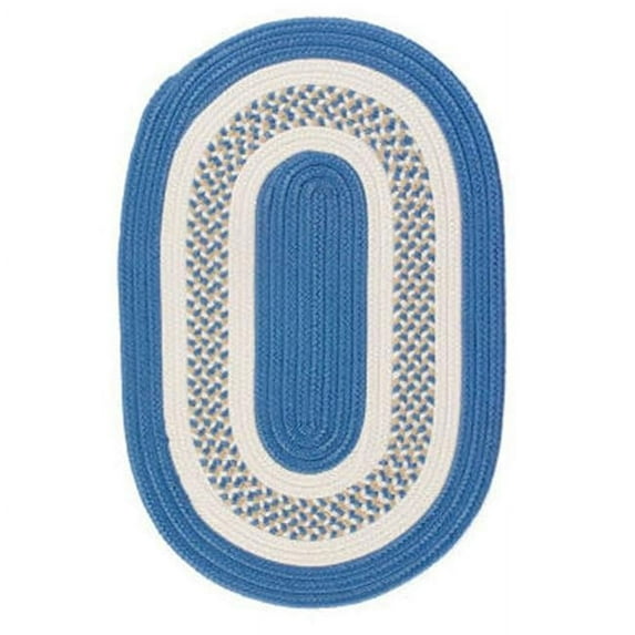 Blue 5 ft. round Rug