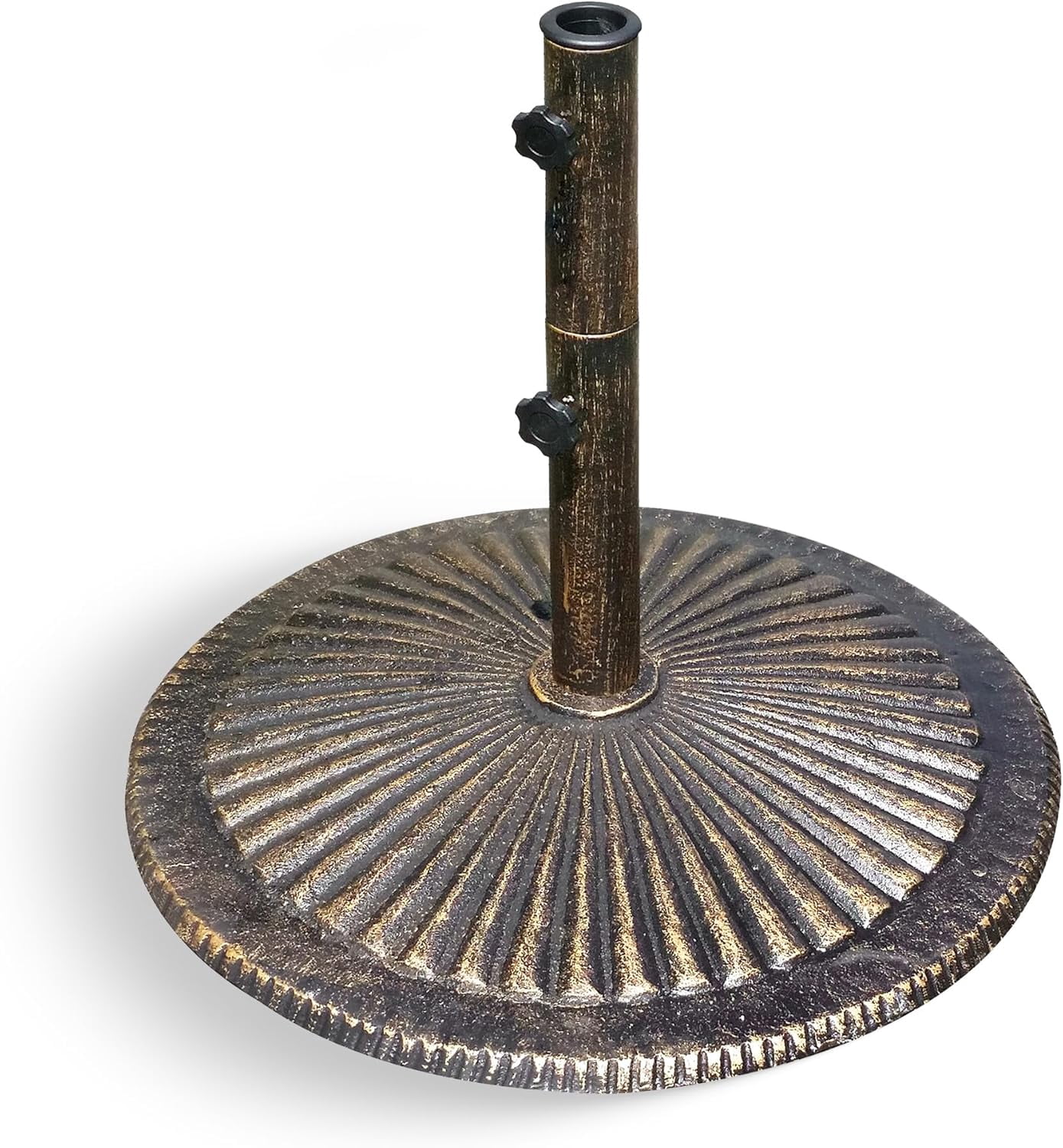 Blue Wave 50 Lb Classic Cast Iron Umbrella Base In Bronze