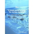 thumbnail image 1 of Blue 6 simple pieces of music for various ensemble: piano/organ, guitar duo, wood wind/clarinet/saxophone/brass/string q, (Paperback), 1 of 1
