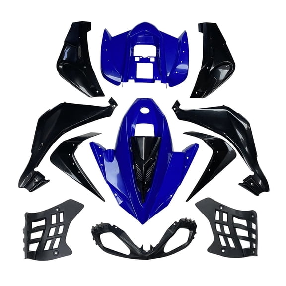 Blue ATV Quad Body Plastic Front Rear Fender ATA125G Cheetah Coolster 3125C 3125CX
