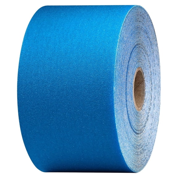 Blue Abrasive Sheet Roll, 36215, 40 Grit, 2-3/4 in x 10 yd, 1 Roll, Paint Preparation, Coatings Removal, for Automotive
