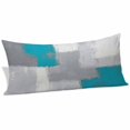 thumbnail image 1 of Blue Abstract Body Pillow Covers 20"x54", Grey Geometric Oil Painting Vintage Gradient Soft Brushed Microfiber Breathable Throw Pillow Covers, Decorative Pillowcase with Zipper for Couch Sofa Bedroom, 1 of 9