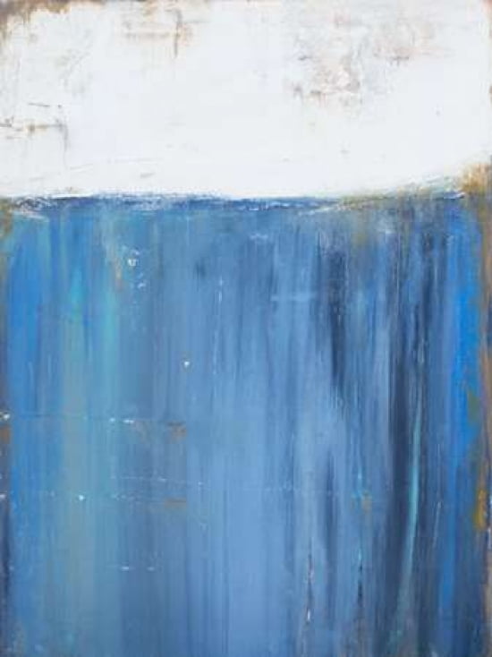 Blue Abstract I Canvas Art - Melissa Lyons (22 x 28)