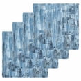 thumbnail image 1 of Blue Abstract Kitchen Dish Towels for Drying Dishes Set of 4, Vintage Geometric Gradient Oil Painting Simple Waffle Weave Microfiber Hand Tea Bathroom Towels Quick Dry & Absorbent Towel 12x12, 1 of 7