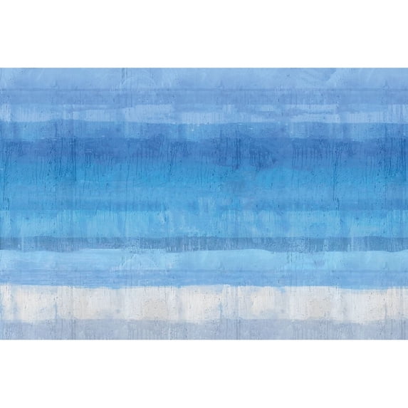 Blue Abstract Poster Print by Marta G. Wiley