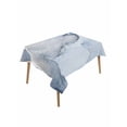 thumbnail image 1 of Blue Abstract Table Cloth 60x102 Inch Rectangle, Marble Fluid Art Water Ripples Waterproof Tablecloth Washable Table Cover for Party Picnic Dinner Decor, 1 of 9