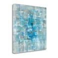 thumbnail image 1 of Blue Abstract Watercolor Giclee Wrap Canvas Wall Art, 1 of 3