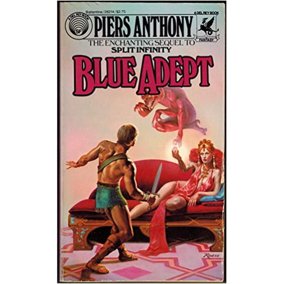 Pre-Owned Blue Adept (Apprentice Adept, No. 2) (Unknown) 0345282140 9780345282149