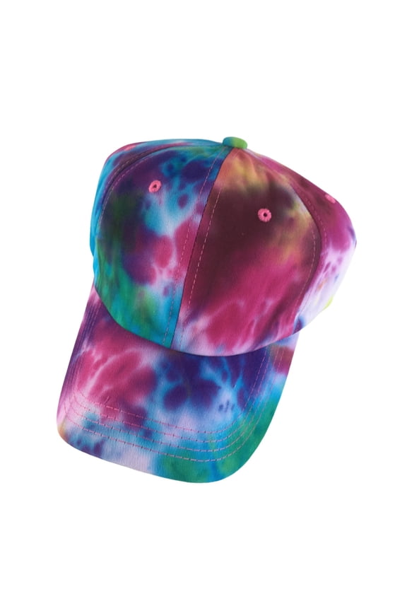 Blue Adult Chill Baseball Cap, polyester-cotton blend Curved Bill Mesh Back Retro Classic Colorblock Snapback Baseball Cap for Men and Women One Size