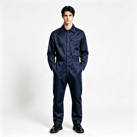 Blue Adult One-Piece Costume: Men's Halloween Character Costume, Blue One-Piece Cosplay Costume