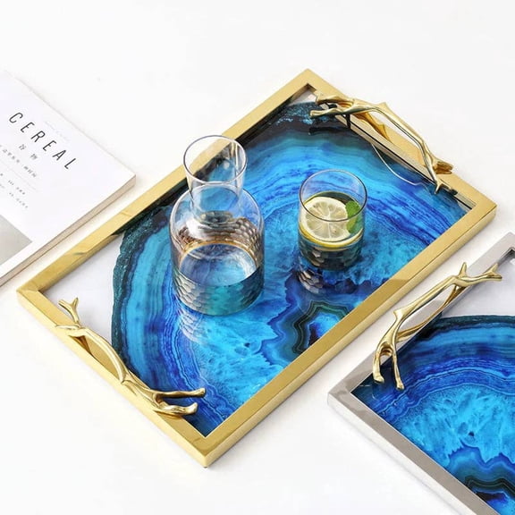 Blue Agate Tray