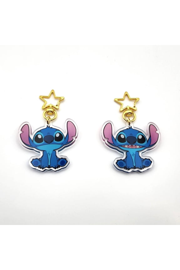 Blue Alien Keychain (1 keychain)