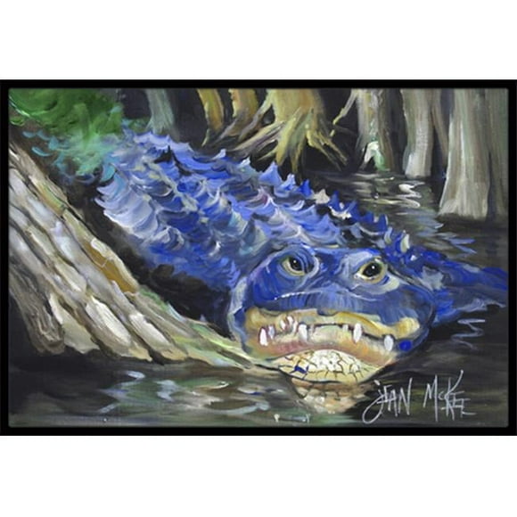 Blue Alligator Indoor & Outdoor Mat- 24 x 36 in.