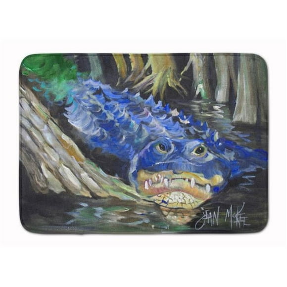 Blue Alligator Machine Washable Memory Foam Mat