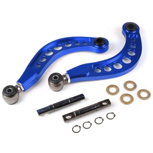 Blue Aluminium Rear Camber Kit for 06-11 Honda Civic DX/LX/EX/SI FG2 FD2