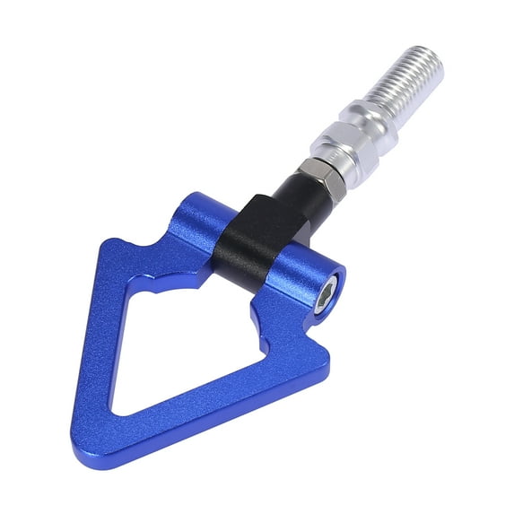Blue Aluminum Alloy Triangle Shape Front Bumper Trailer Towing Eye Tow Hook for Japanese Car