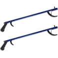 thumbnail image 1 of Rehabilitation Advantage Lightweight 26" Grabber Tool with Magnetic Tip, Blue (2 Pack), 1 of 9