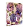 thumbnail image 1 of Blue And Purple Flower Song III By Silvia Vassileva - Canvas Fabric Multi-Color, 1 of 2